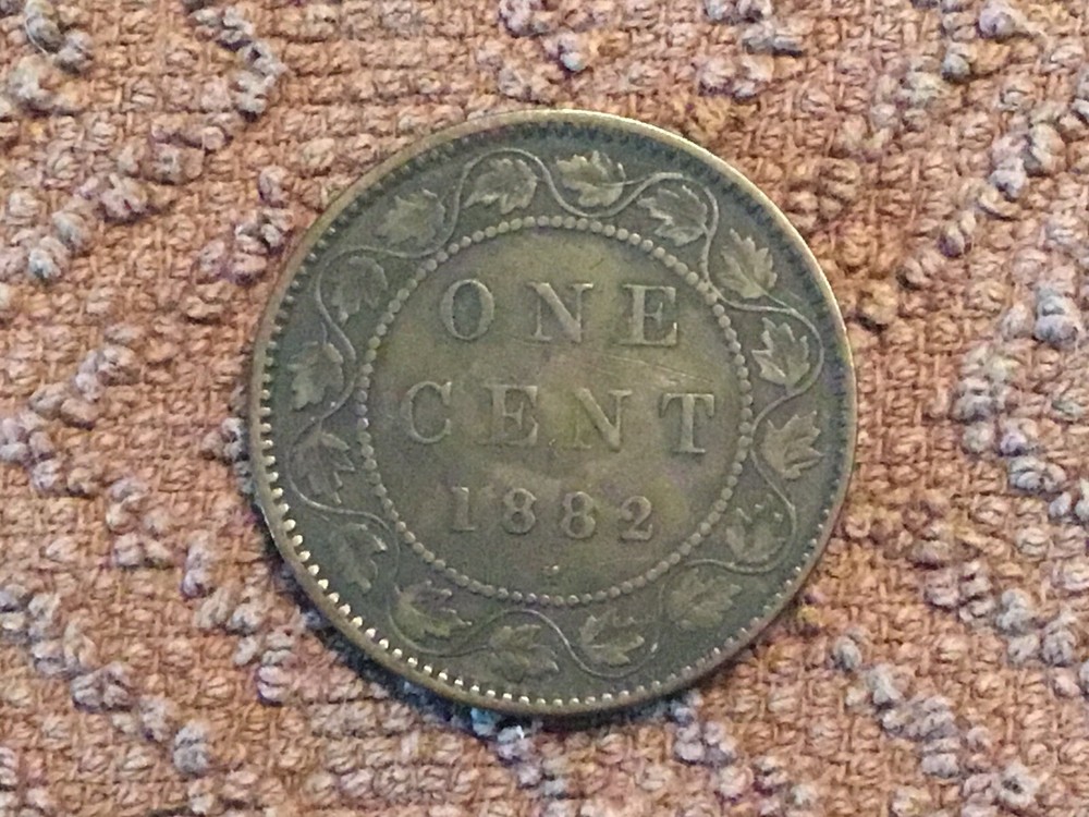 1882 H CANADA LARGE CENT Uncertified