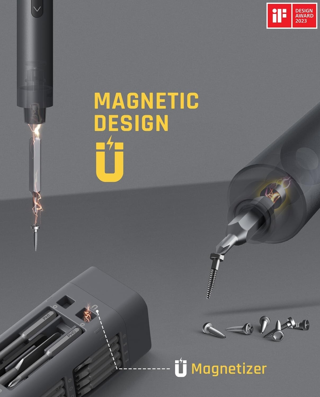 Fanttik E1 Max Mini Precision Electric Screwdriver 50-in-1