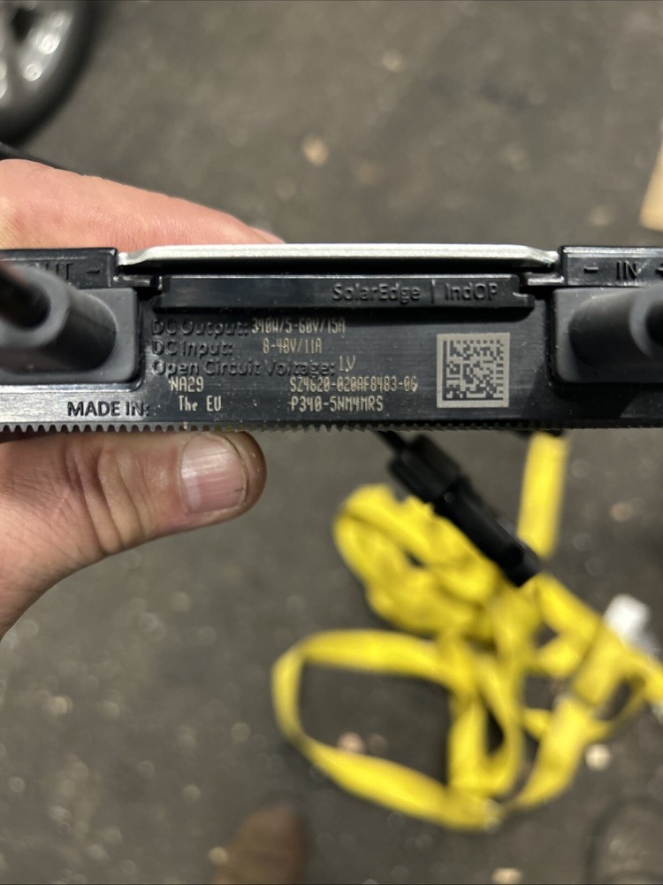 P340-solar Edge Optimizer