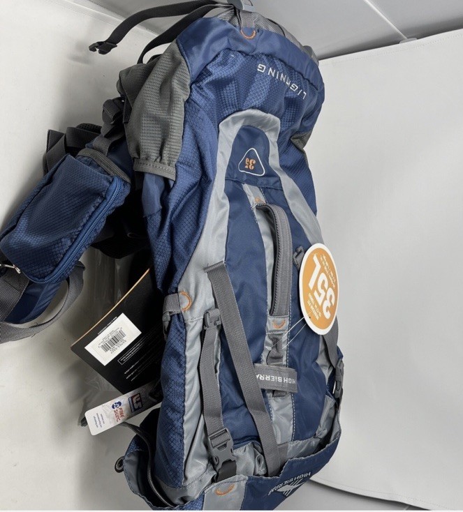 High Sierra Tech Series 59105 Lightning 35 Internal Frame Pack Hiking Backpack
