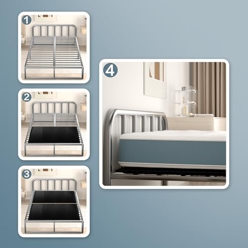 Bunkie Board 10MM, Folding Spring Box, Light and Thin, King (80x76")