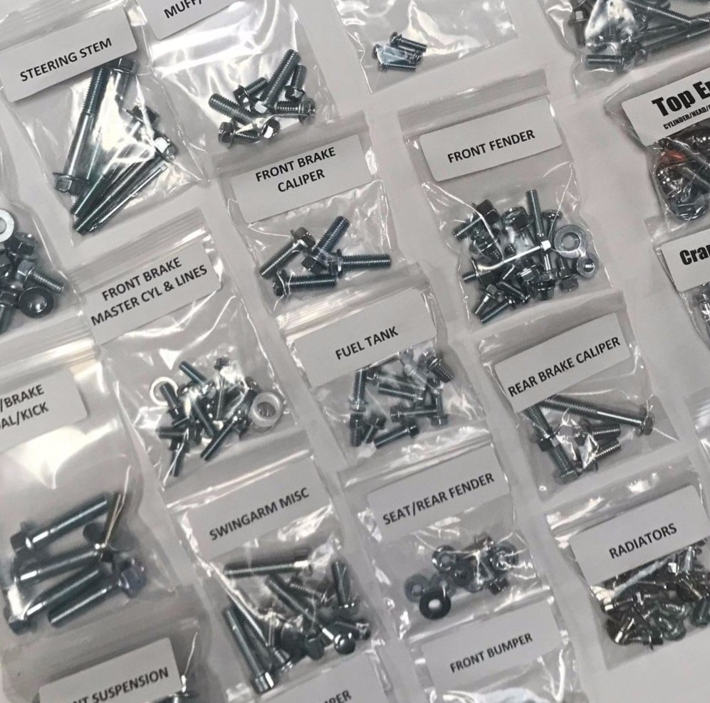 86 Fourtrax Full Restoration Bolt kit Honda TRX250R Front Suspension Motor Body