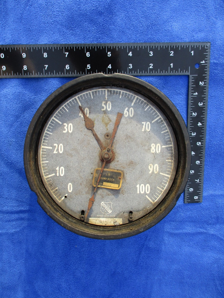 Ashcroft Ship's Pressure Guage