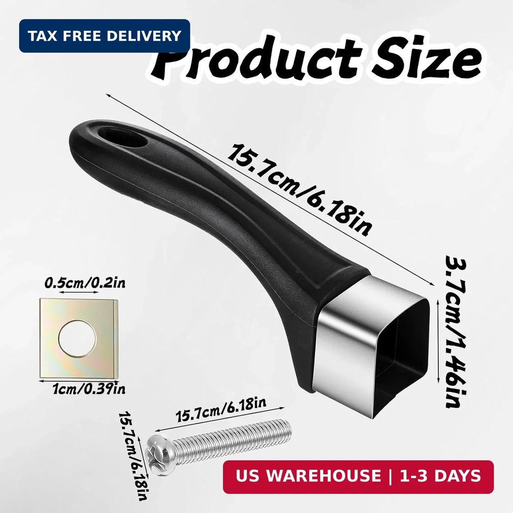 Bakelite Pot Handle, Big Scald-Proof Long Handle Replacement Grip, Cookware Pot