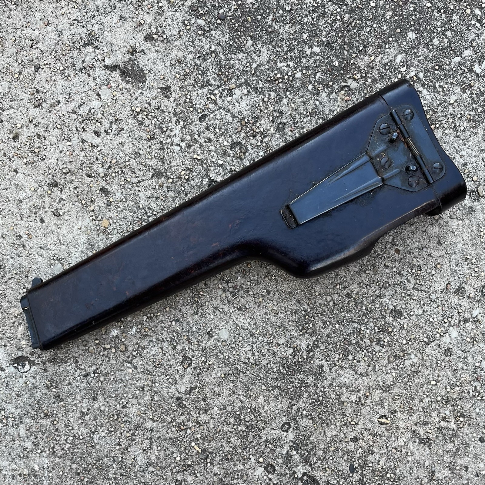 Vintage Surplus Soviet RUSSIAN APS 9x18 PM STECHKIN PISTOL Holster STOCK