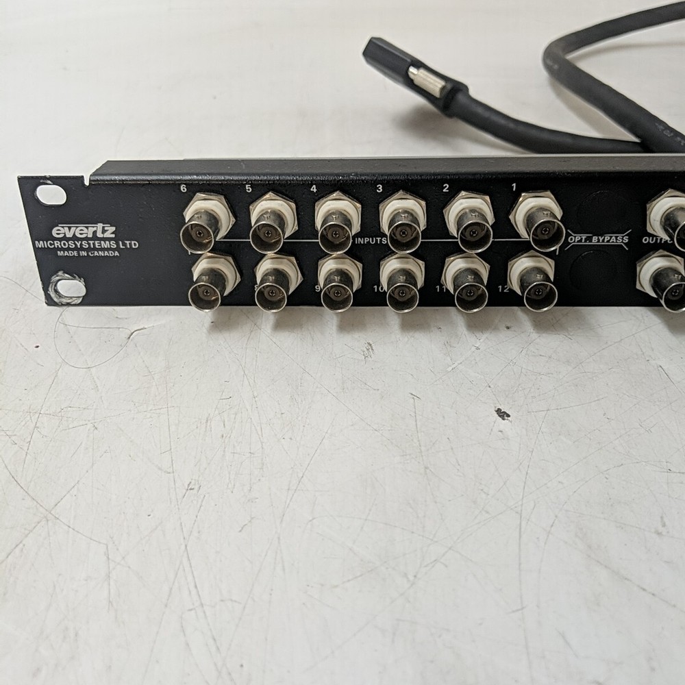 Evertz Micro Systems # X1202ABO AES Breakout Panel With Cord