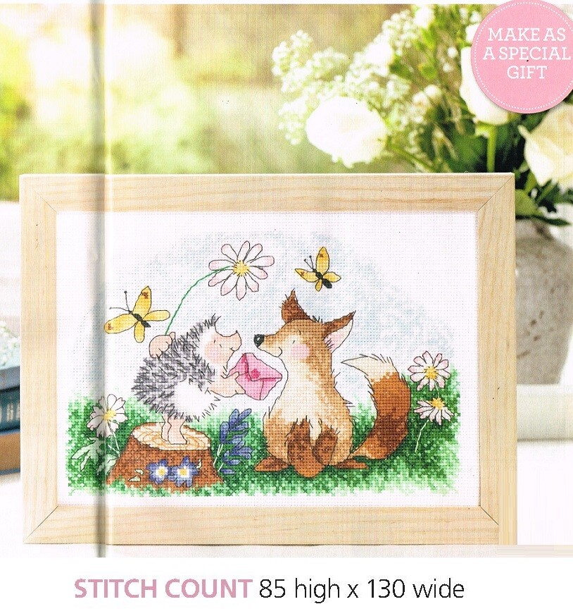 SPRINGTIME FRIENDS CROSS STITCH PATTERN ONLY EQ - RWY
