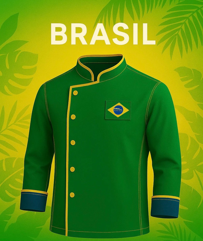 Chef Jacket Premium Heritage Brasil chef jacket