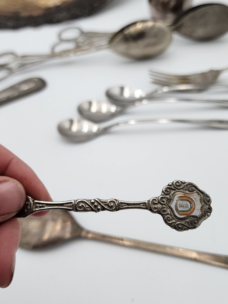 Silver Platter Ware - 12 PCS