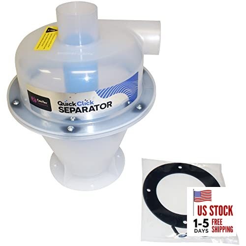 Quick Click Dust Collection Separator