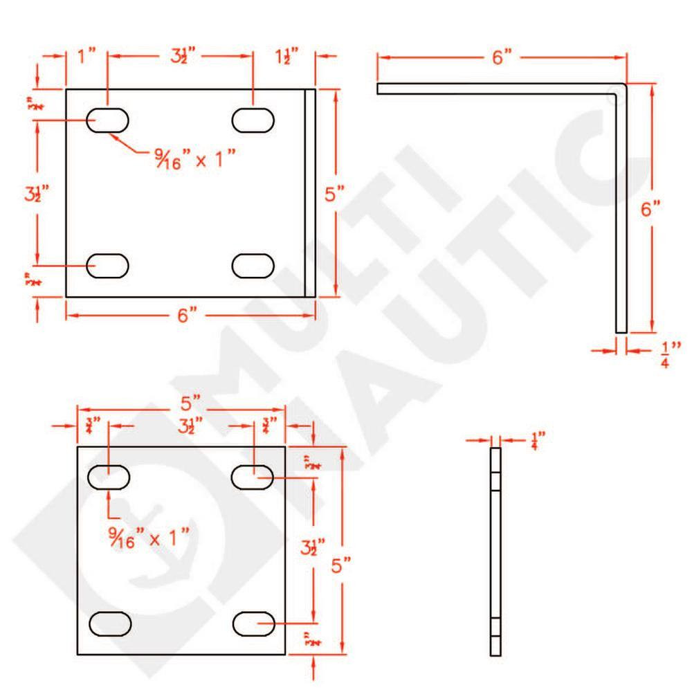 Heavy Duty inside Corner Dock Kit