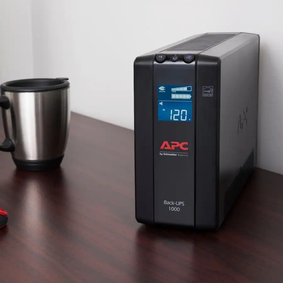 NEW – APC - Back-UPS Pro 1000VA Battery Back-Up System - Surge Protector -Black