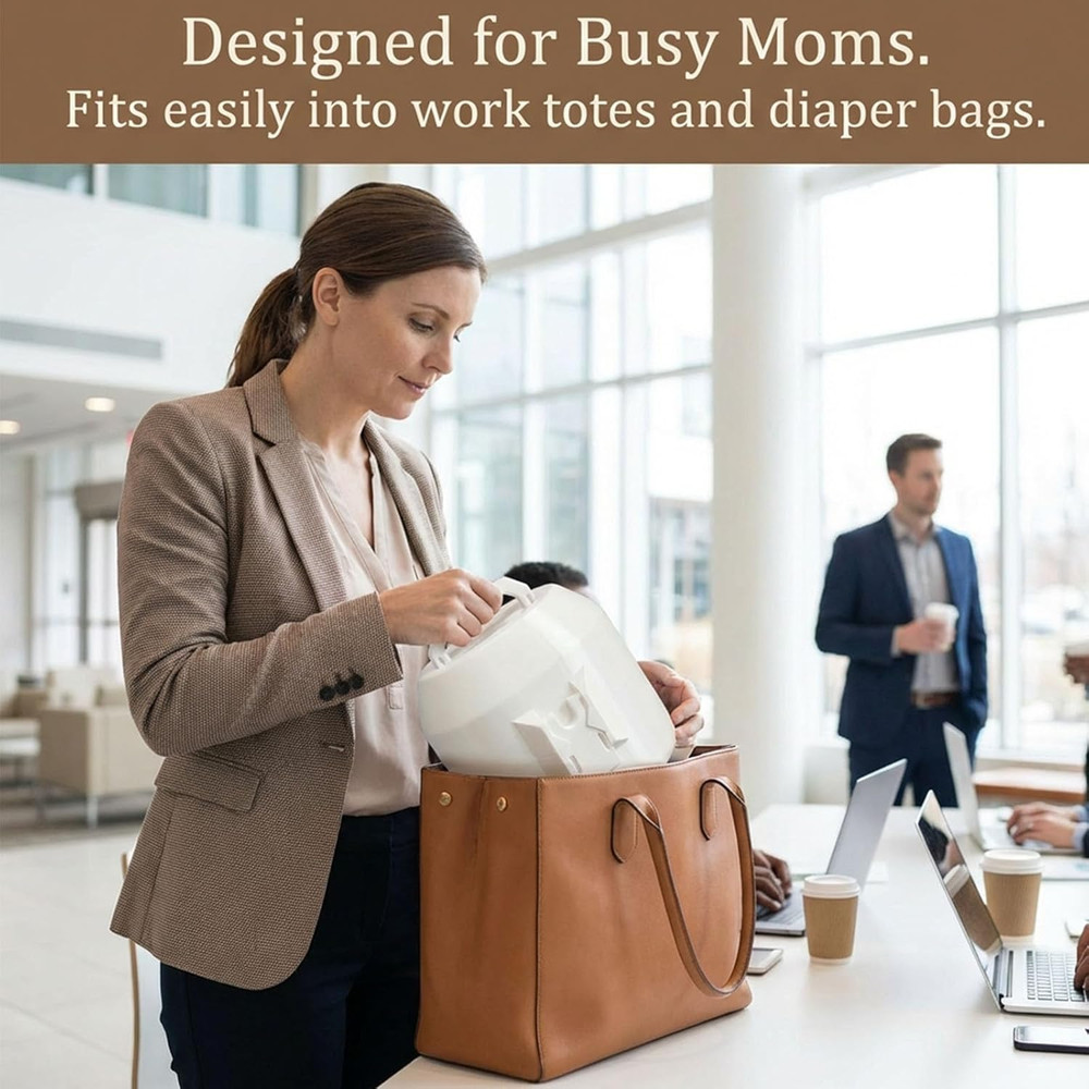 Breast Pump Case for Fridge Compatible with Eufy S1 Pro, E10, E20 - Leak-Proof U