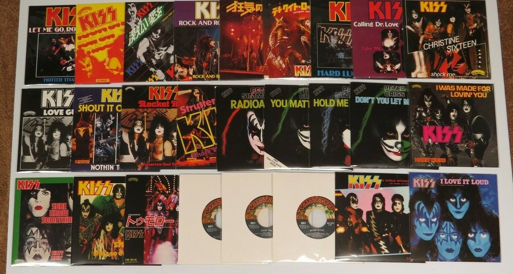 KISS CASABLANCA SINGLES 7" 45RPM SINGLE - CHOOSE ONE!