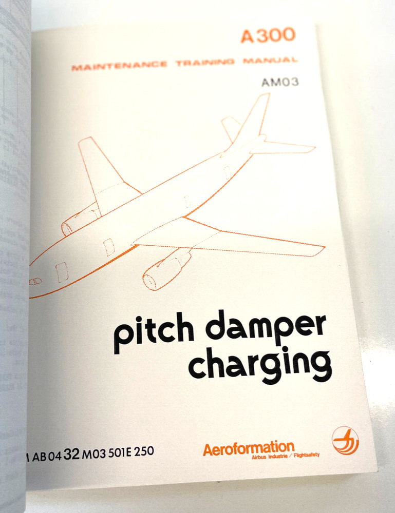 Vtg Airbus A300 Technical Service Training Manual Multiple Systems Book