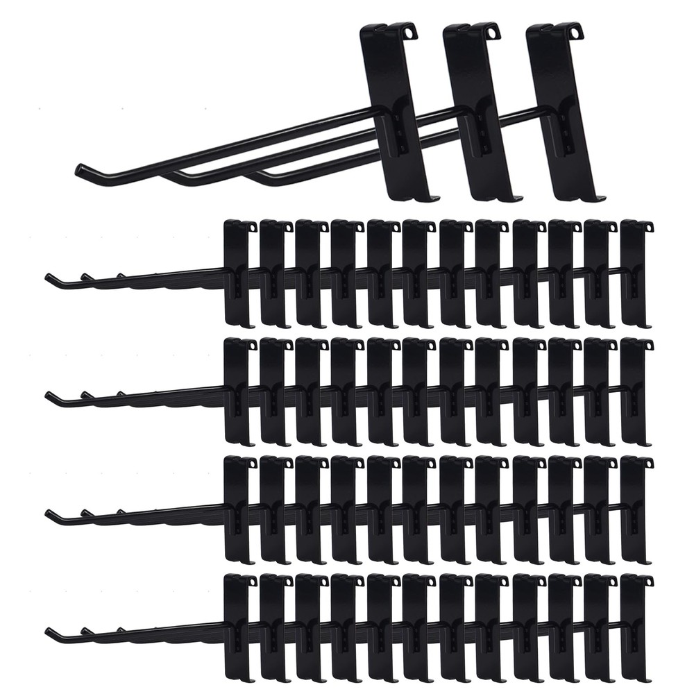Gridwall Hooks 6 Inch50PC Display Hooks for Grid Wall Hooks for Grid Wall Pan...