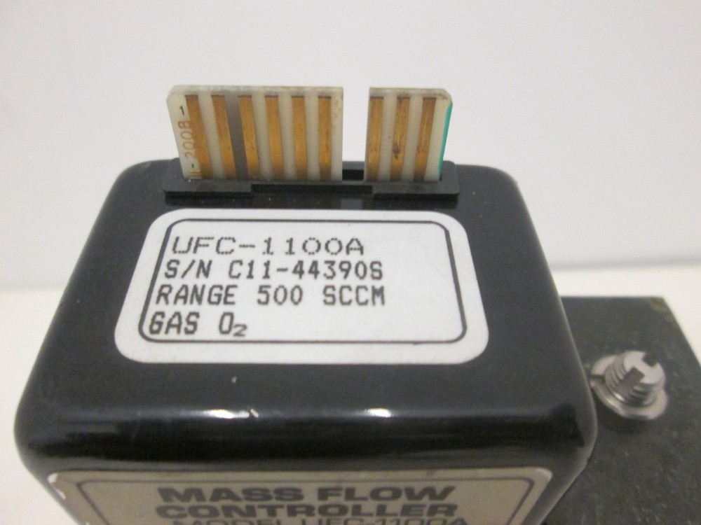 Unit UFC-1100A, Mass Flow Controller MFC, O2, 500 SCCM, Used