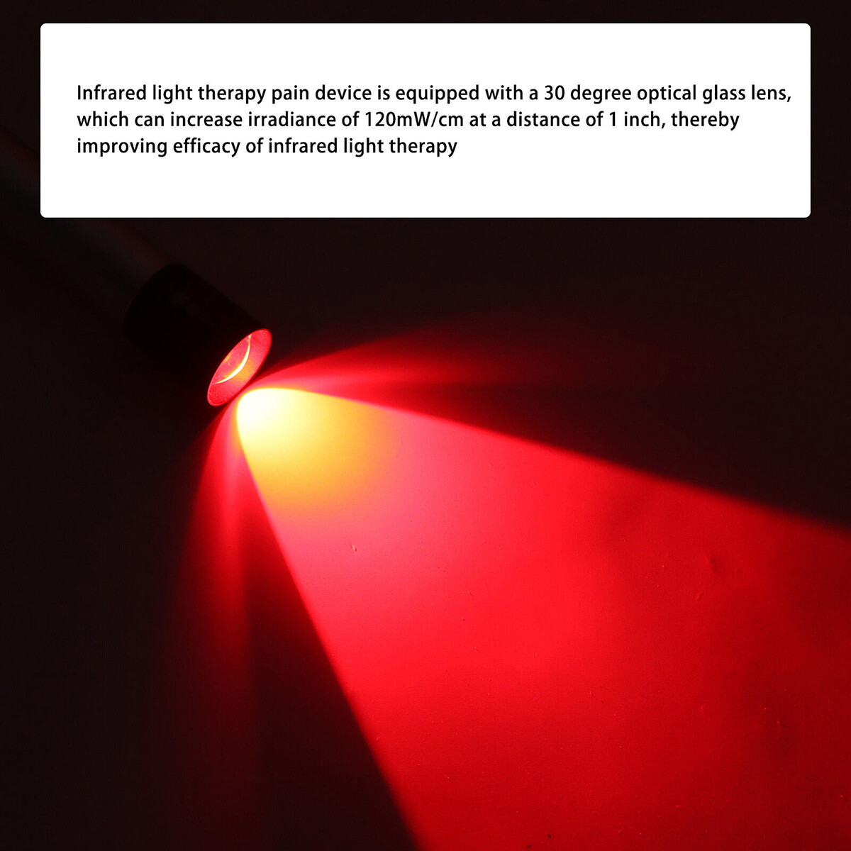 Red Light Therapy Device Infrared Light Therapy 630/660/850/940nm for Pain Relif