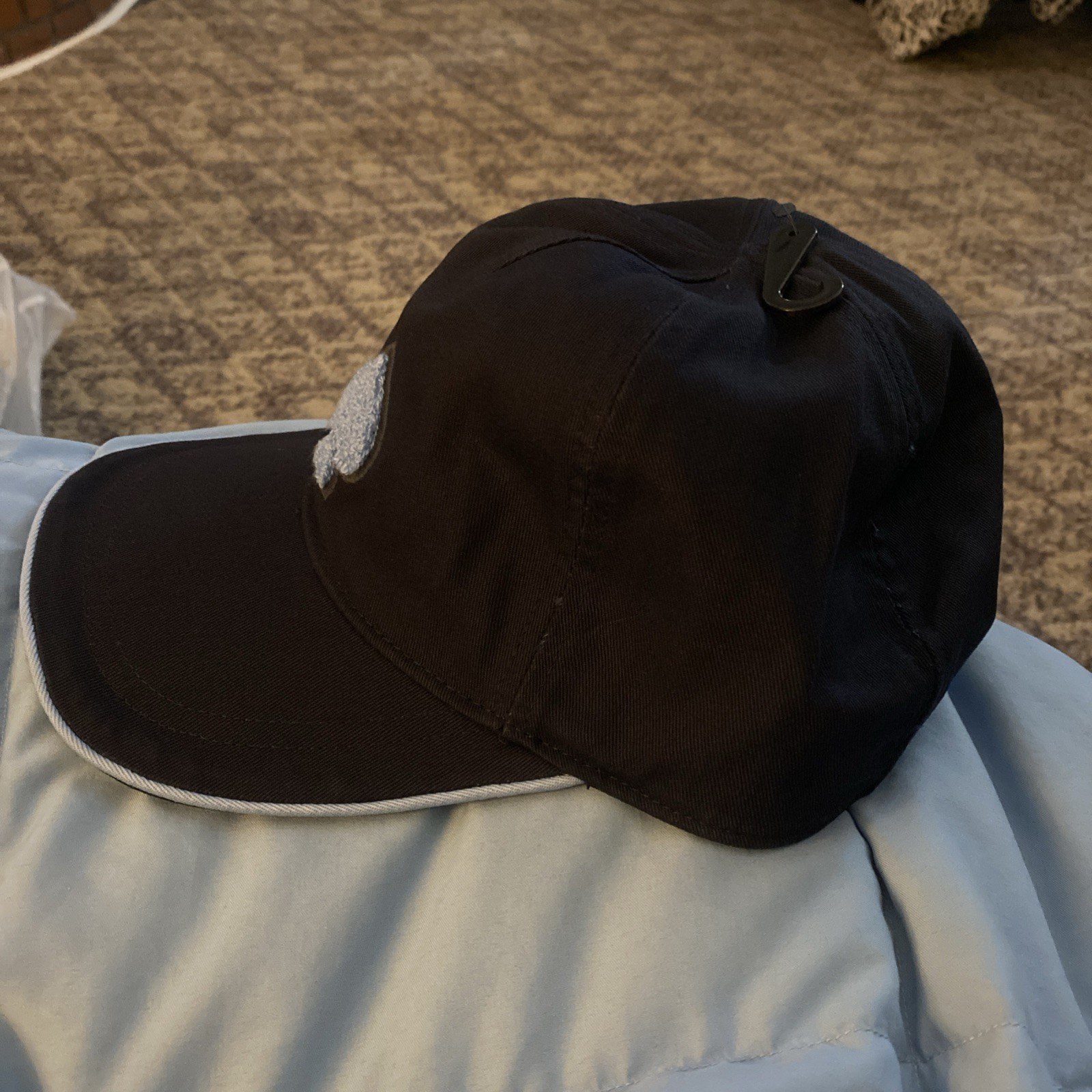 Kate Spade Colorblock Spade Patch Baseball Cap