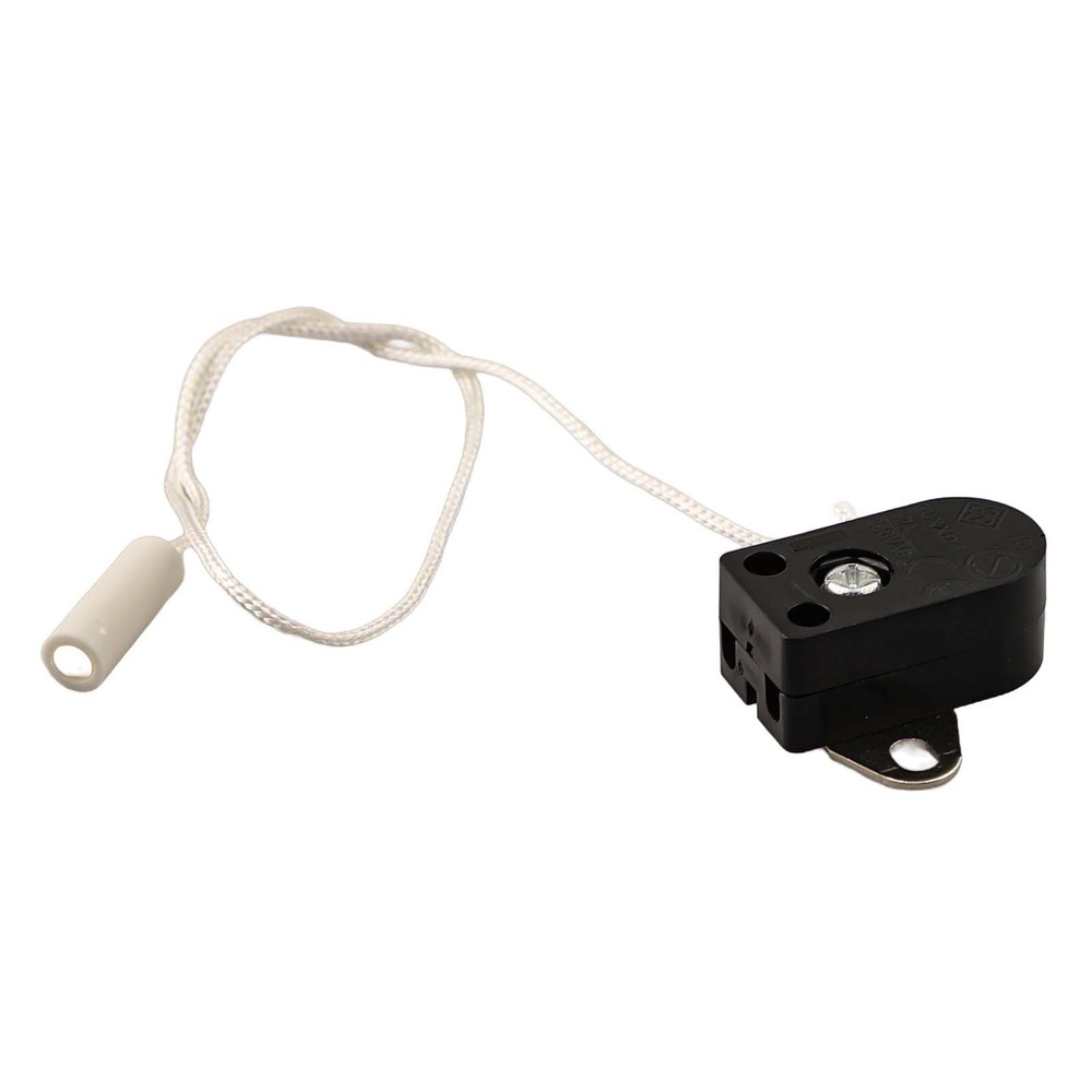 2PCS Pull Switch with Cord for Lighting Control 2A 250V Compact Design