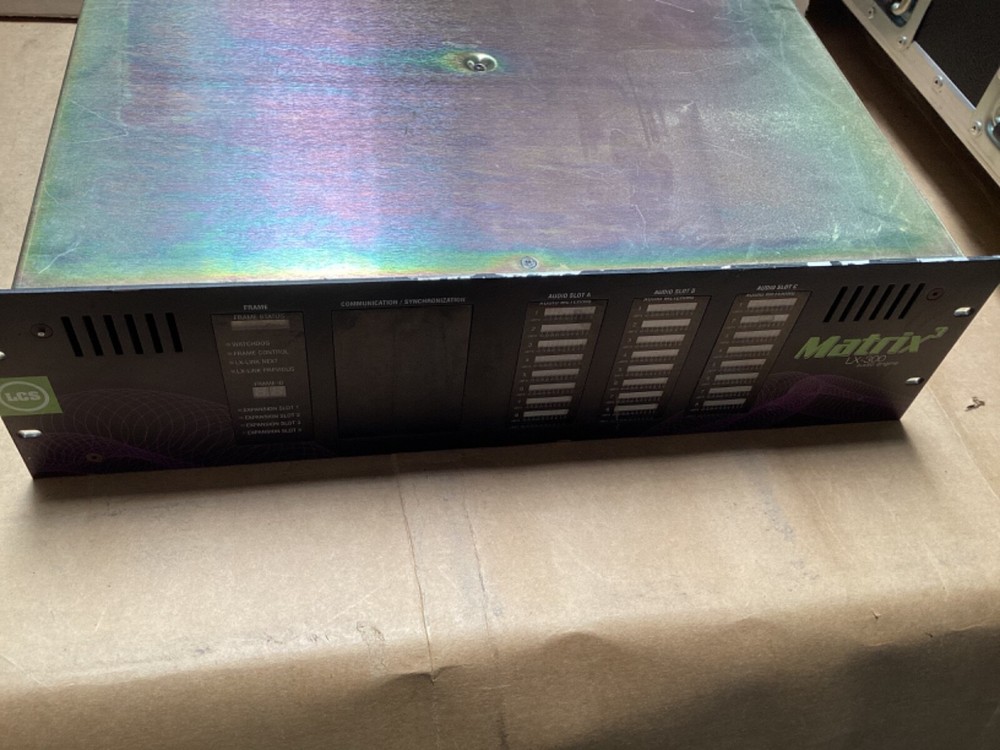 Meyer Sound LX-300 Matrix 3 Processor With Cards Error Codes Free Shipping