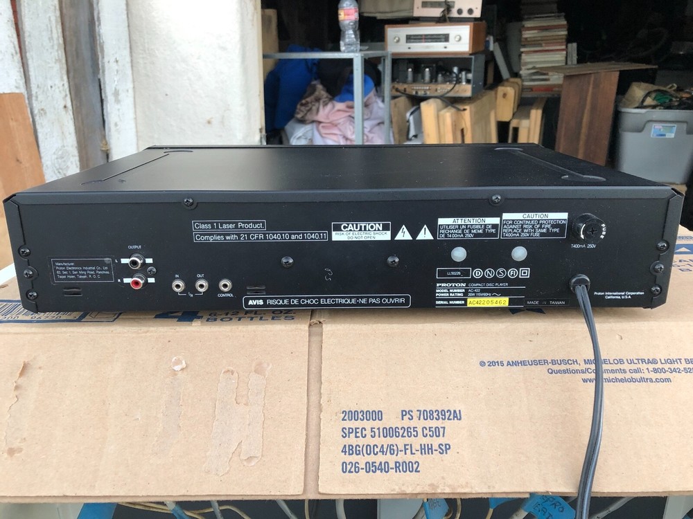 PROTON AC-422 COMPACT DISC PLAYER - RARE