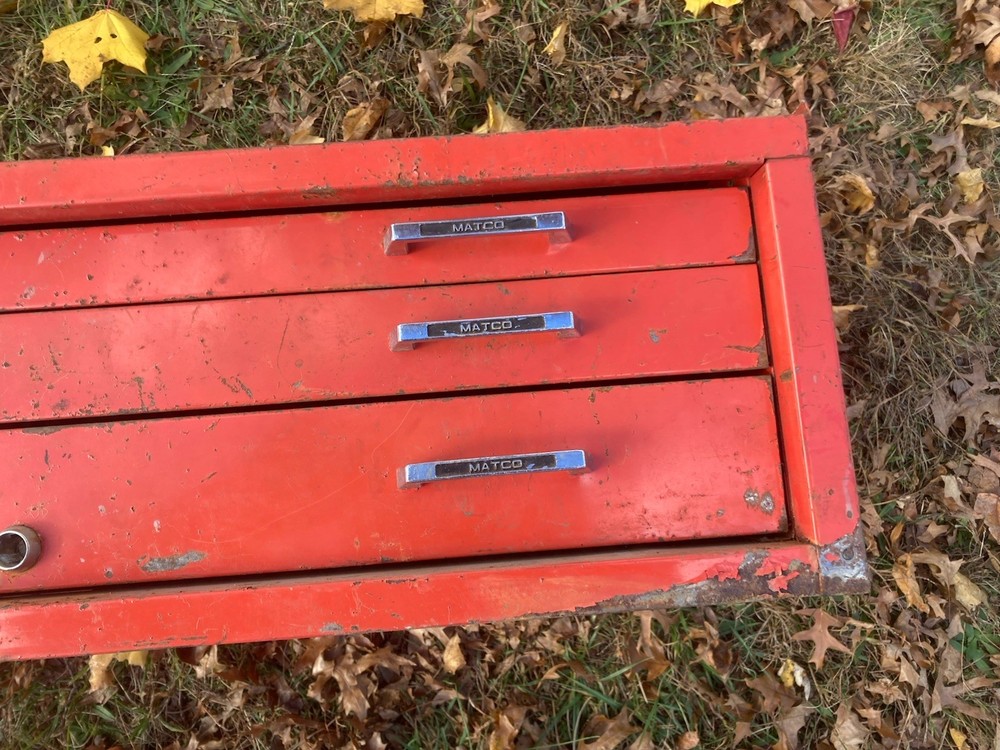 Vintage Original 1982 Matco Middle Intermediate Tool Stack Toolbox Box MB 903