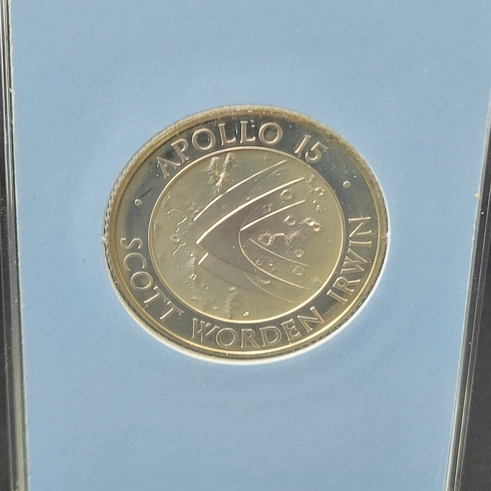 Franklin Mint - Limited Edition The Apollo 15 - Eyewitness Solid Sterling Silver