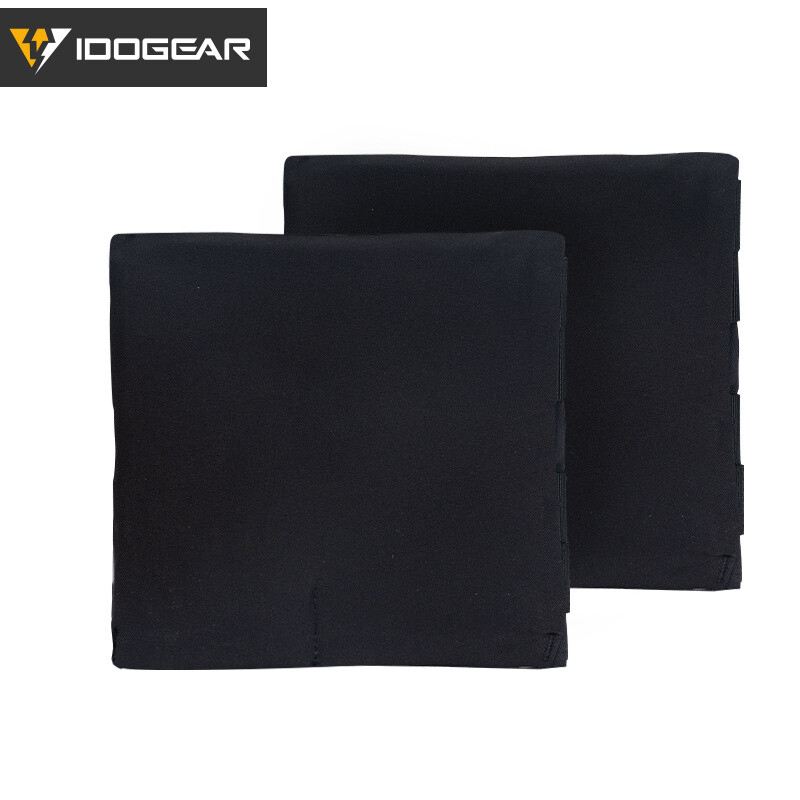 IDOGEAR Tactical Side Plate Pouch Set Plate Pocket 2PCS 6"X6" for JPC2.0 Hunting
