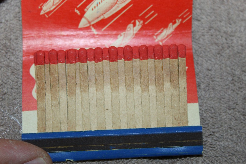 Original WW2 U.S. AAF Technical School Chanute Field, ILL. Full Match Pack