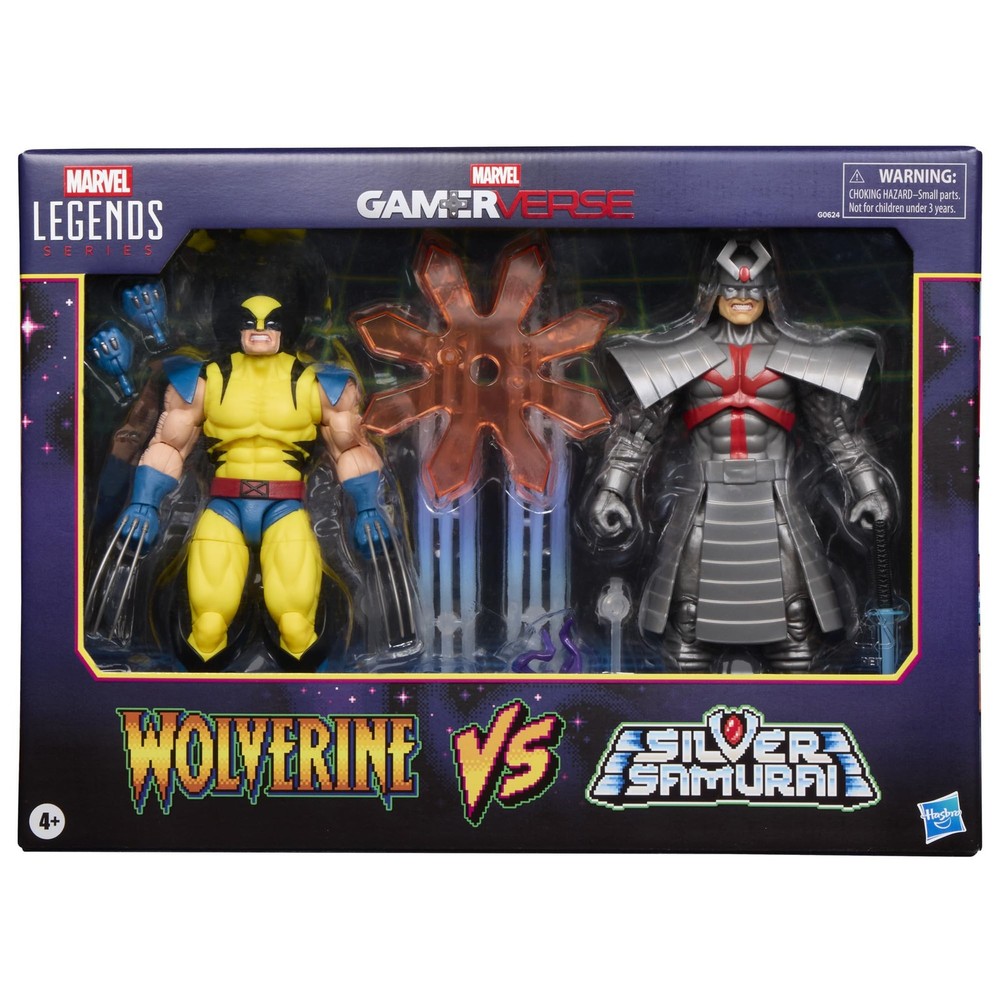 Marvel Legends Series Gamerverse Wolverine 6'', Vs Silver Samurai
