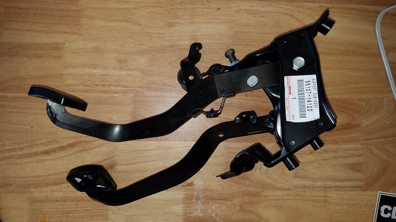 Toyota JZA80 Mk IV Supra OEM clutch +brake pedal set RHD