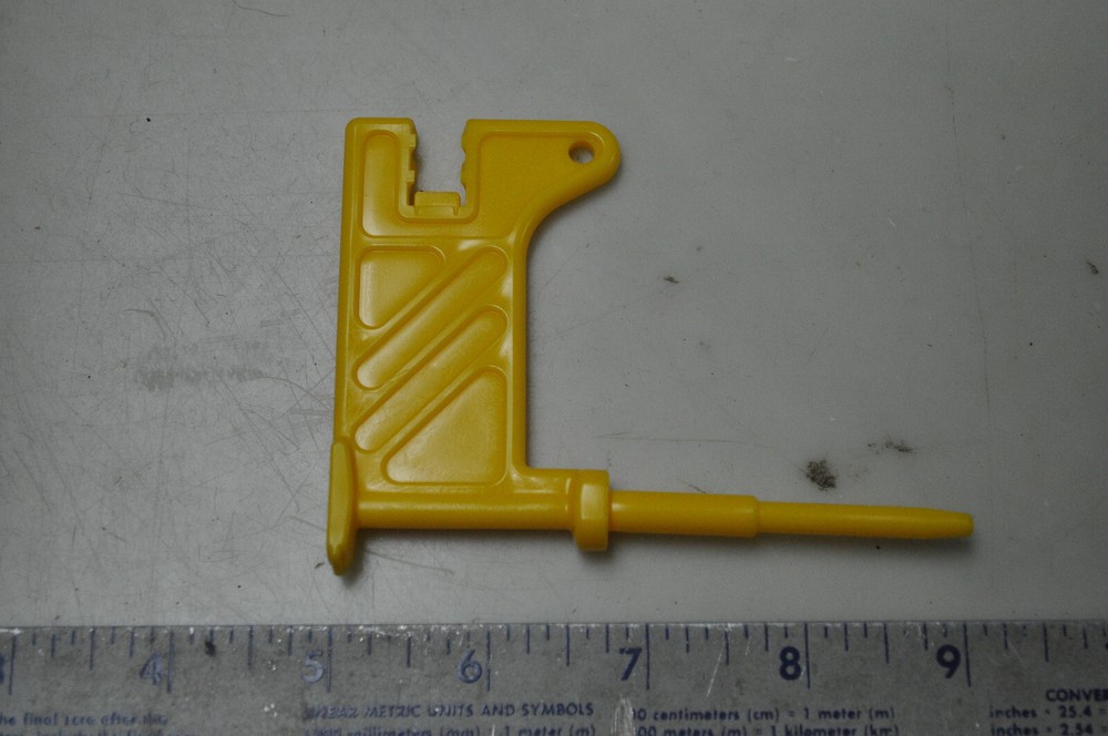 Bright Yellow Plastic Rifle Bolt Open Safety Devises, Combo tool type,Scope/pin