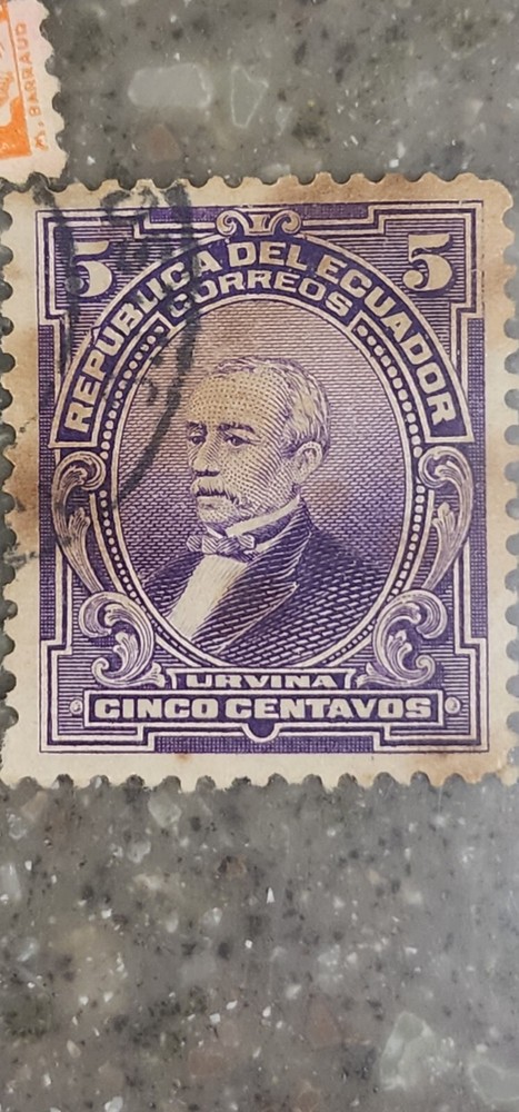 Ecuador Foreign 5c Stamp Used - #A1322