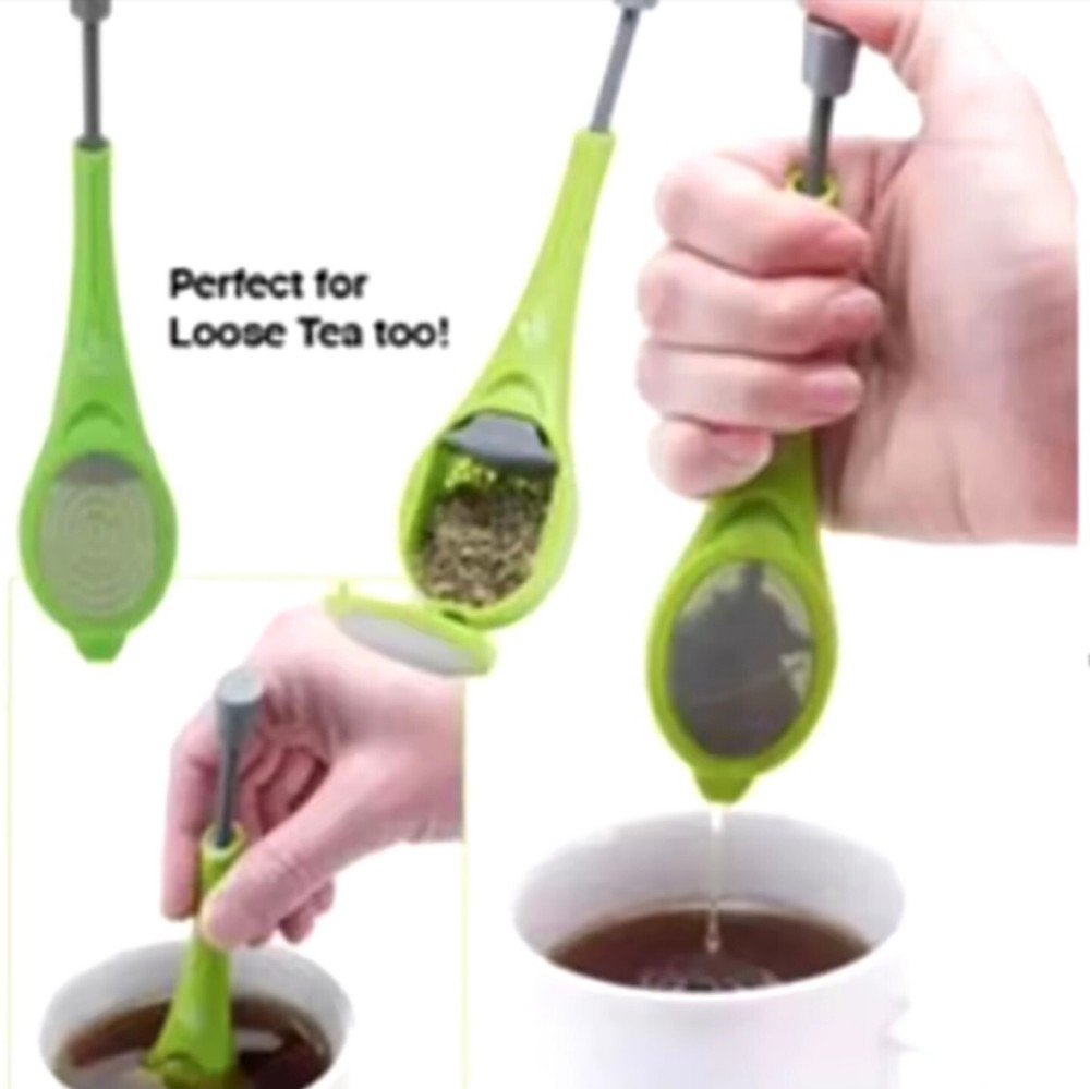 2 Pc Tea Bag Strainer Steeper Perfect Also For Loose Leaf Tea