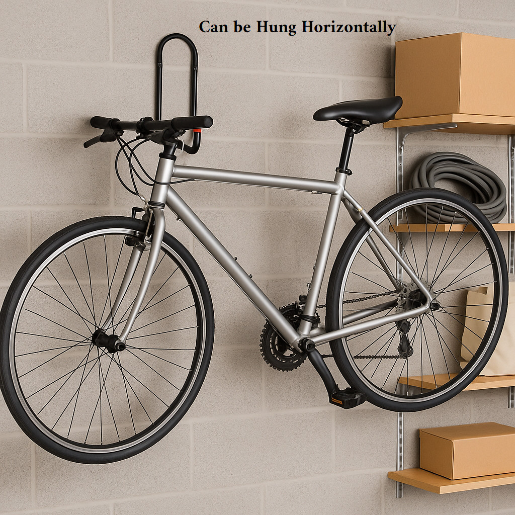 2 Pack Metal Wall Mount Bicycle Bike Hooks Double J Storage Hanger Ceiling Rack