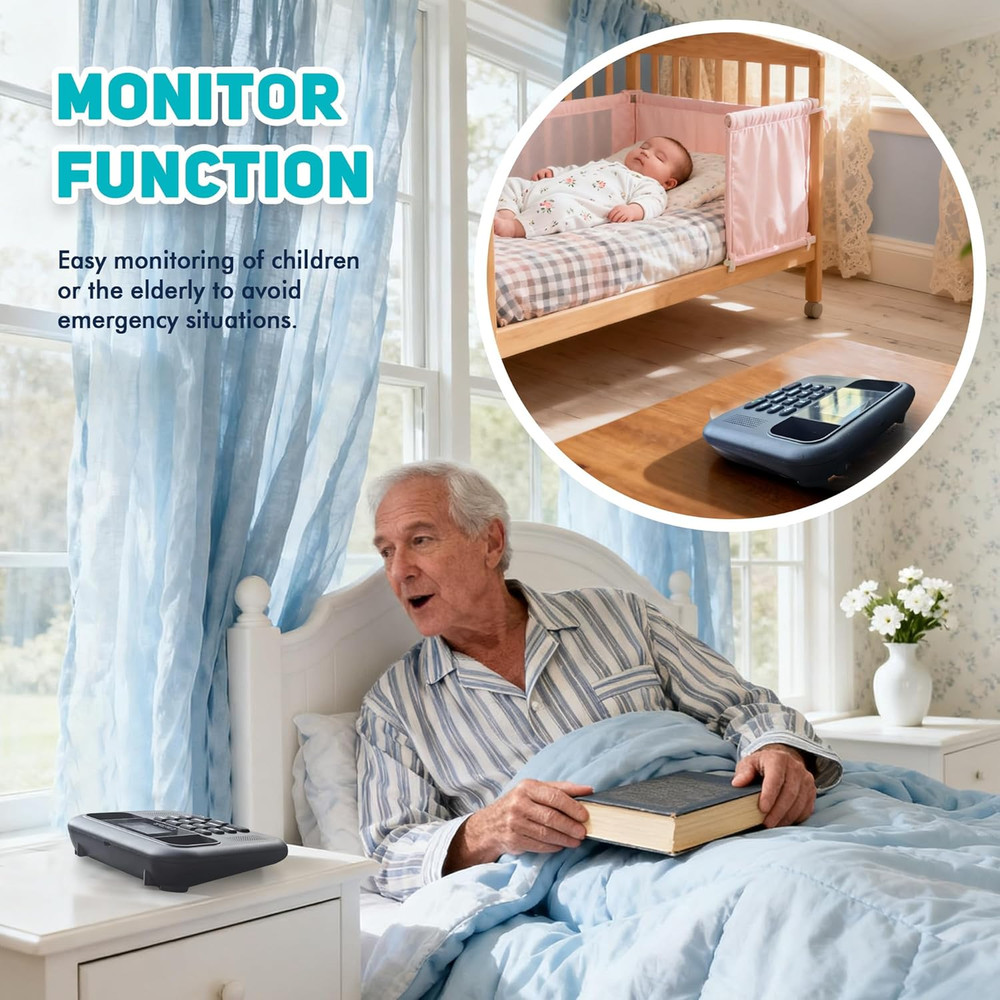 Wireless Intercoms for Home & Office, Two-Way Real-Time Full-Duplex Voice System