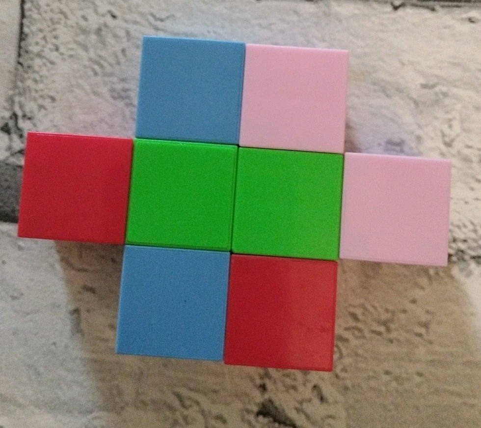 Magnetic Stacking, Sorting, Counting Plastic Blocks