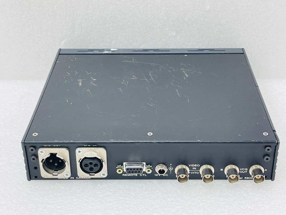 USED - Evertz 5900D Time Code Reader (No AC Adapter) / Free Shipping