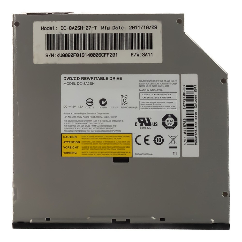 PHILIPS LITEON DC-8A2SH DVD/CD Rewritable Drive SATA Slim