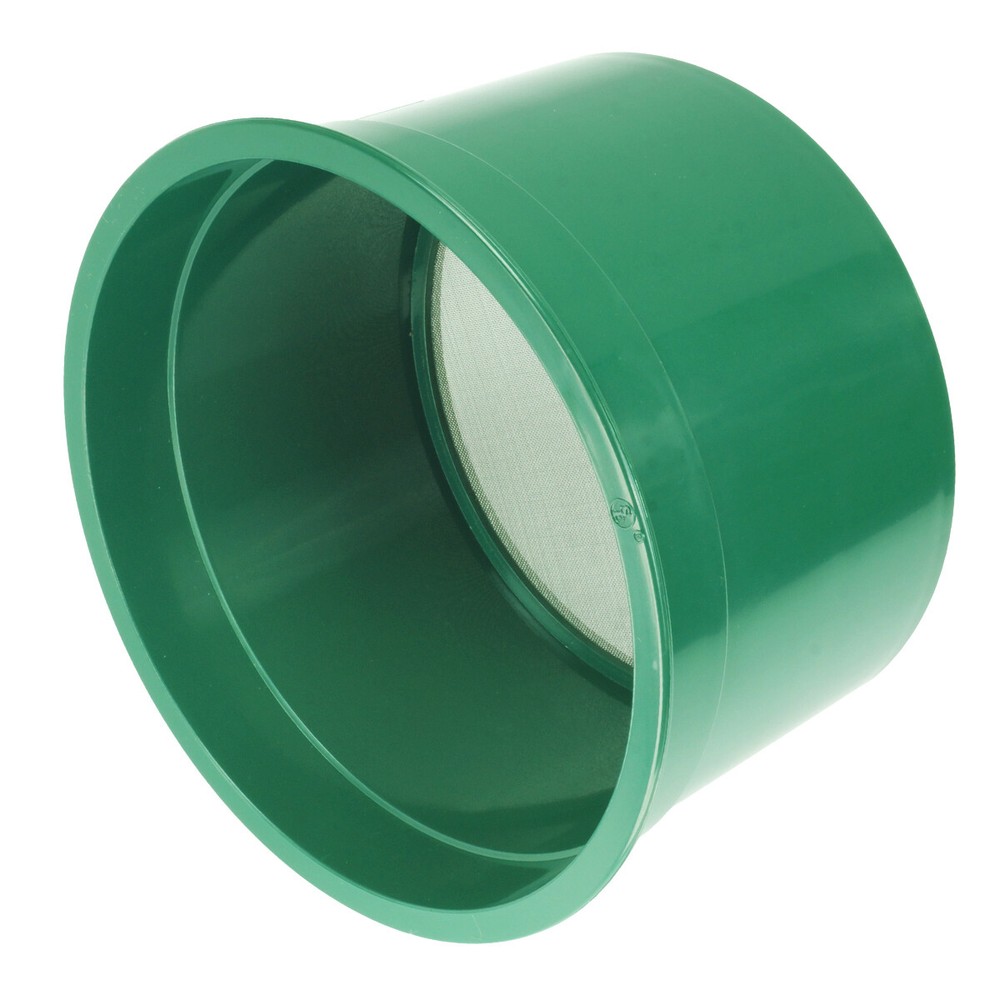 6" Green Mini Stackable Sifting Classifier – 60 Holes for Ultra-Fine Gold