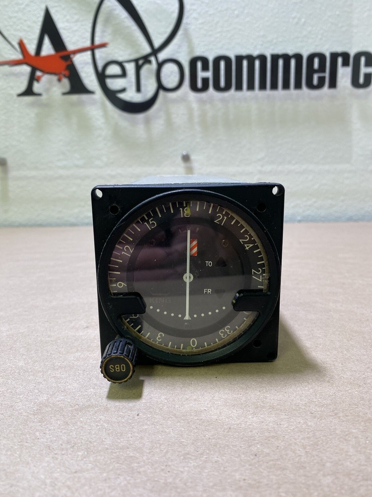 King KI-210C Course Selector Indicator 066-3008-02 (2907)