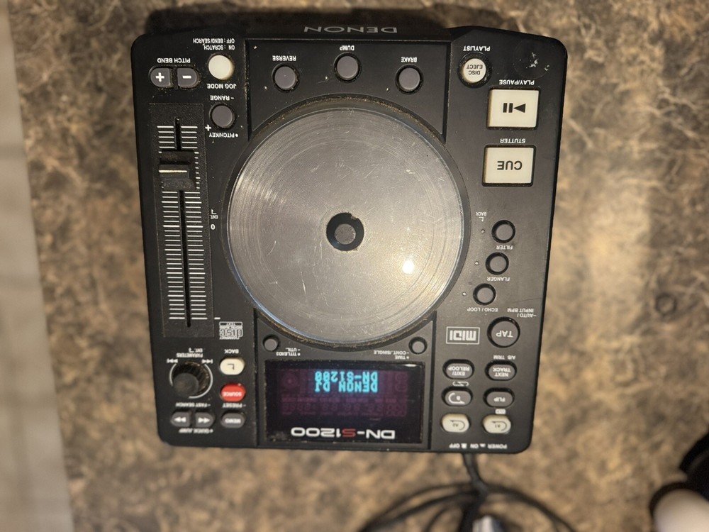 DENON DN-S1200 DJ Multi Player Digital Turntable Controller USBB-USBA