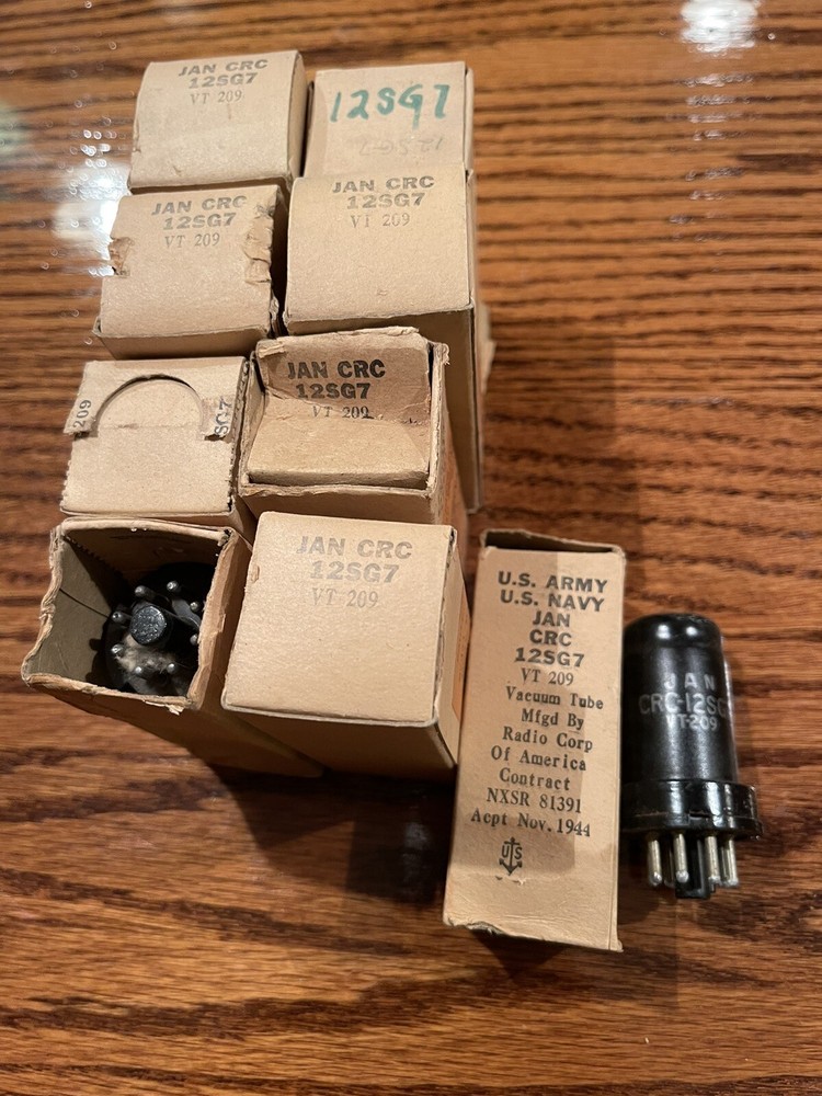 12SG7 Vacuum Tube NOS