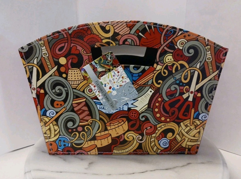 Craft Sewing Caddy Foldable New with Tag