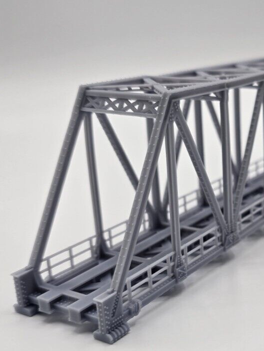 N Scale Classic Truss Bridge 1:160 – Modular Design