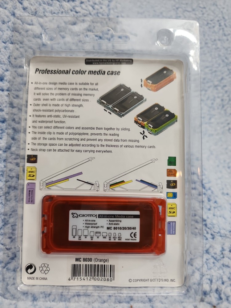 Giottos ProMedia Case for Digital Camera memory card