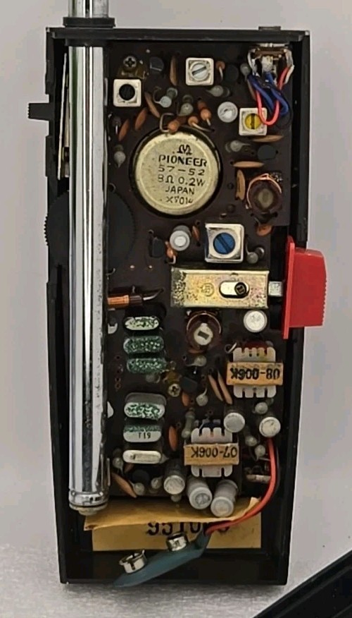 Vintage 3 Channel Ross Walkie Talkie 9 Transistor Transceiver Solid State Tested