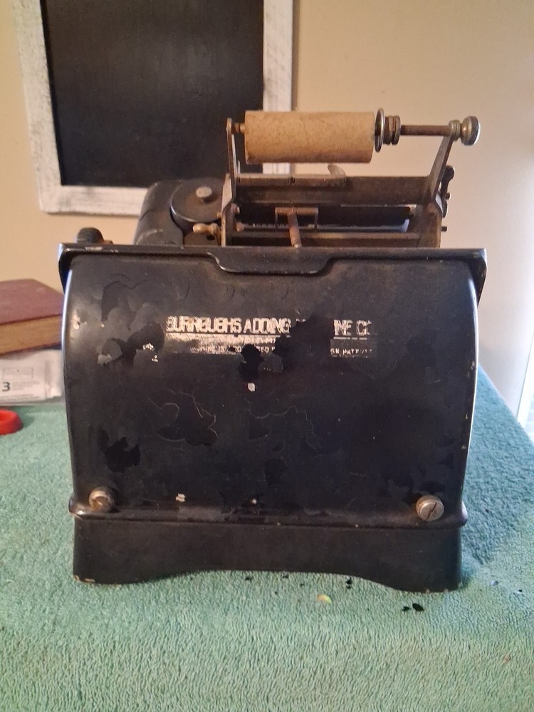 Vintage 1920's Classic Burroughs Adding Machine/ Calculator