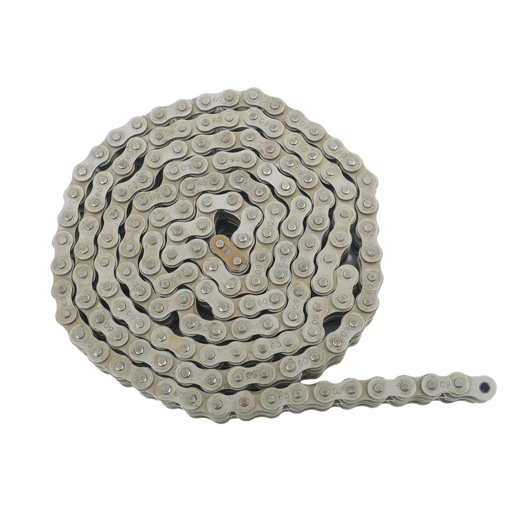 60-2 Double Strand Duplex Roller Chain 10 Ft with 2 Connecting Link